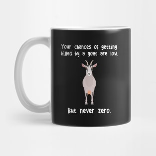 Goat Never Zero Mug